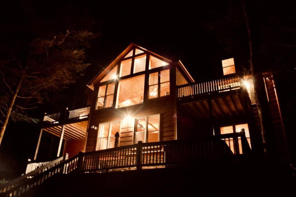 Private Creekside Cabin+Hot Tub,Pool Table, & Pets Ellijay Exteriér fotografie